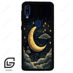 قاب گوشی سامسونگ ای 20 ای (Galaxy A20E ) طرح ماه کد 2547