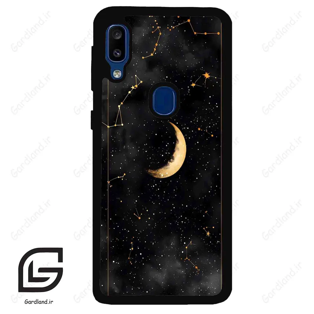 قاب گوشی سامسونگ ای 20 ای (Galaxy A20E ) طرح ماه کد 2548