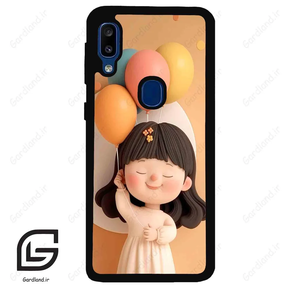 قاب گوشی سامسونگ ای 20 ای (Galaxy A20E ) طرح دختر کد 2568