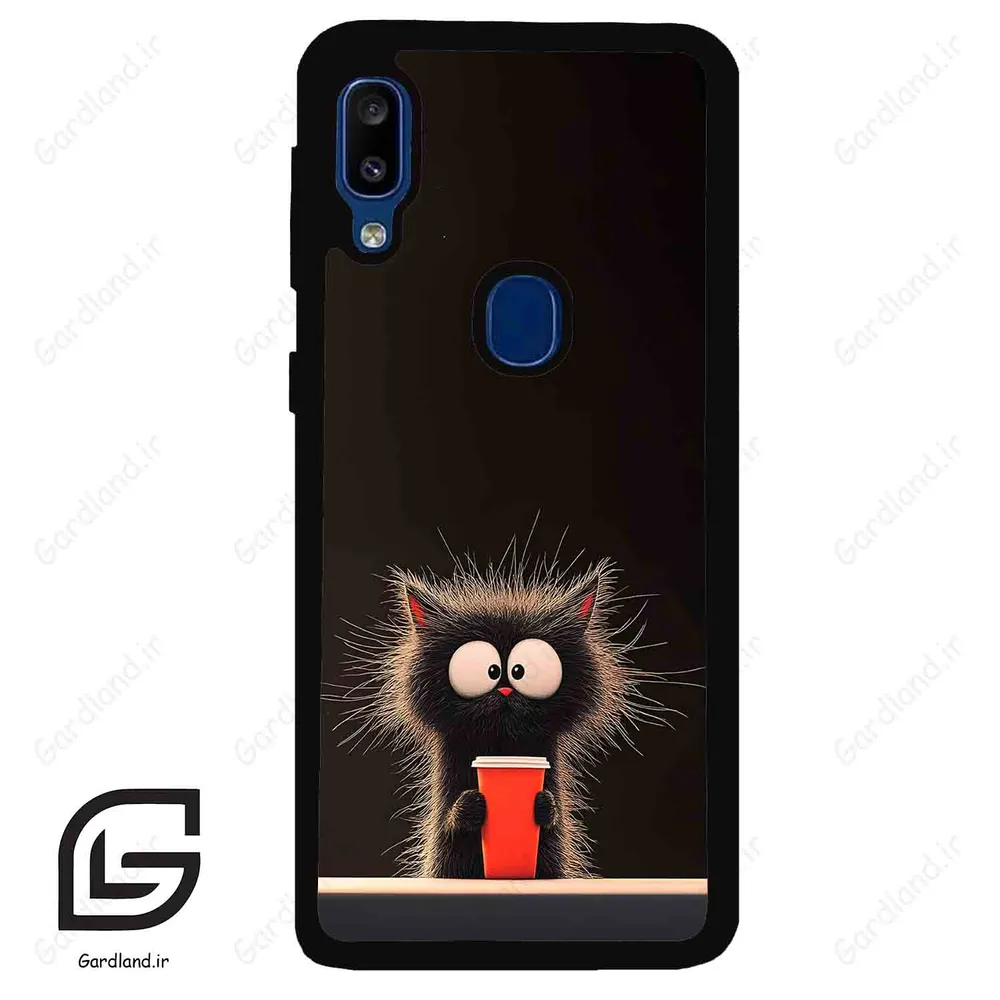 قاب گوشی سامسونگ ای 20 ای (Galaxy A20E ) طرح گربه کد 2580