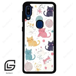 قاب گوشی سامسونگ ای 20 ای (Galaxy A20E ) طرح گربه کد 2620