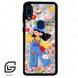 قاب گوشی سامسونگ ای 20 ای (Galaxy A20E ) طرح دخترانه کد 2642