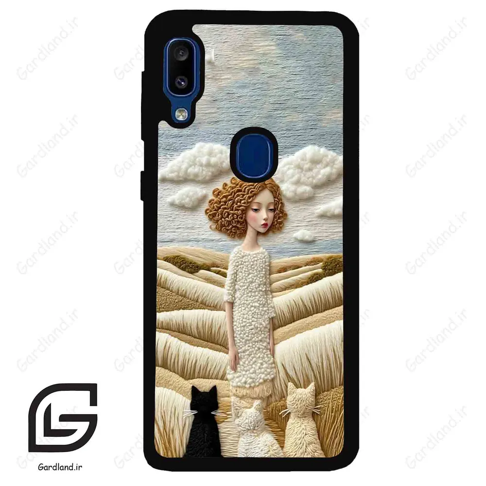 قاب گوشی سامسونگ ای 20 ای (Galaxy A20E ) طرح دخترانه کد 2679