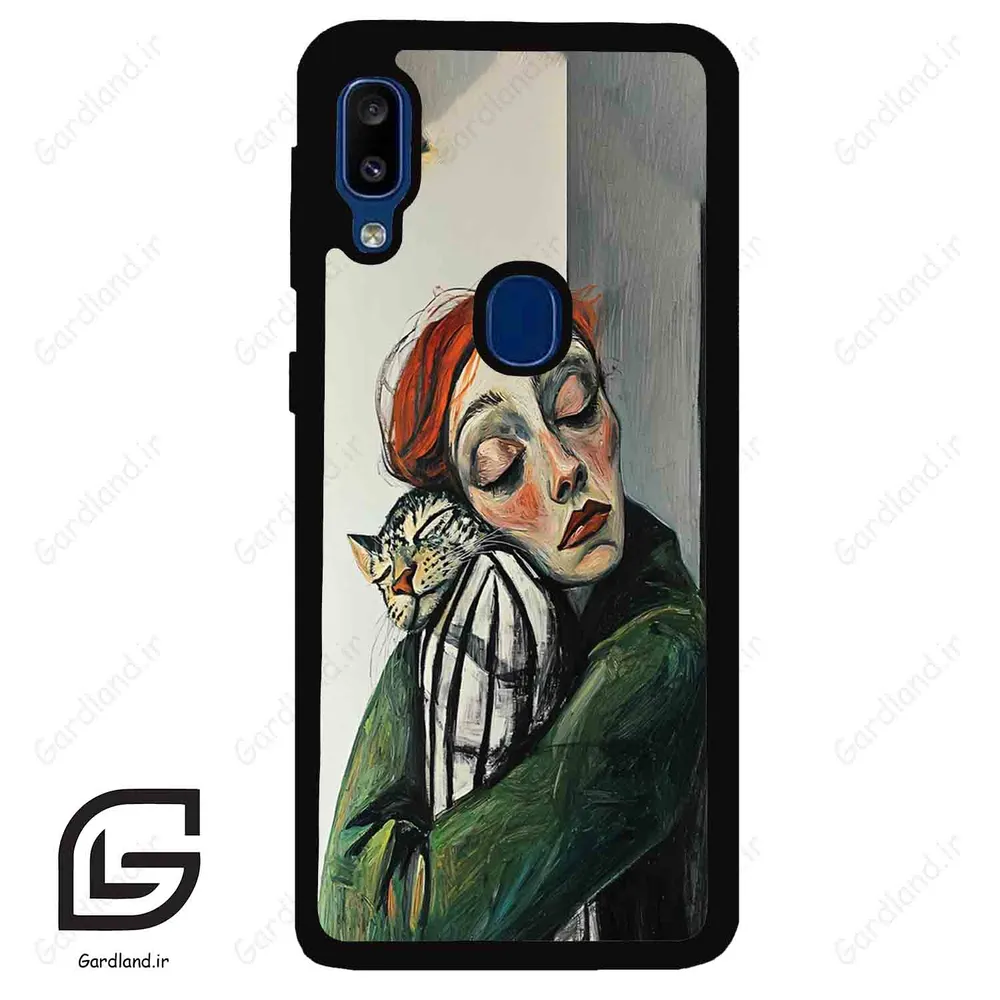 قاب گوشی سامسونگ ای 20 ای (Galaxy A20E ) طرح گربه کد 2709