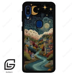 قاب گوشی سامسونگ ای 20 ای (Galaxy A20E ) طرح دهکده کد 2736