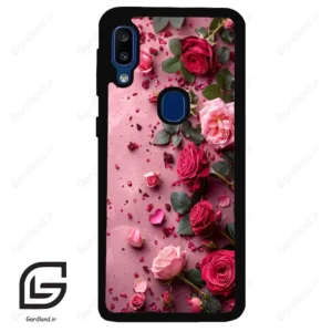 قاب گوشی سامسونگ ای 20 ای (Galaxy A20E ) طرح رز کد 2744