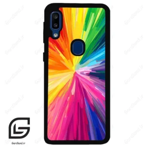 قاب گوشی سامسونگ ای 20 ای (Galaxy A20E ) طرح رنگارنگ کد 2877