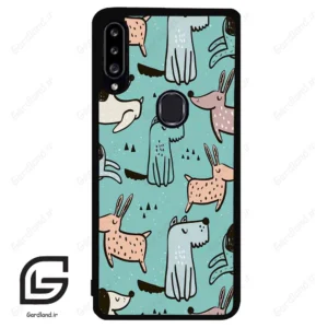 قاب گوشی سامسونگ ای 20 اس (Galaxy A20S) طرح حیوانات کد 2000