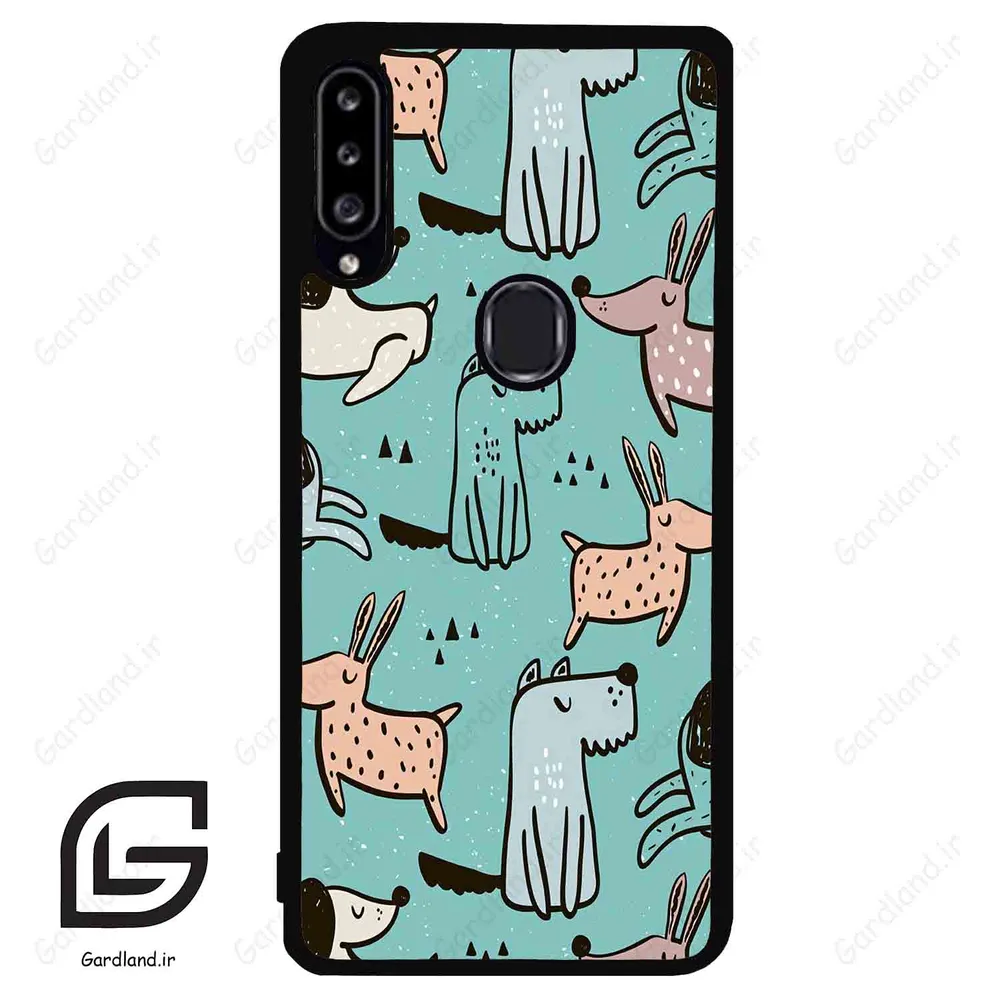 قاب گوشی سامسونگ ای 20 اس (Galaxy A20S) طرح حیوانات کد 2000