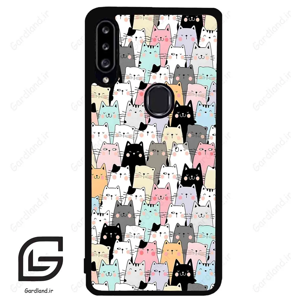 قاب گوشی سامسونگ ای 20 اس (Galaxy A20S ) طرح گربه کد 2019