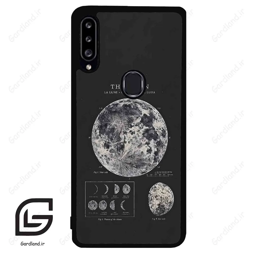 قاب گوشی سامسونگ ای 20 اس (Galaxy A20S ) طرح ماه کد 2175