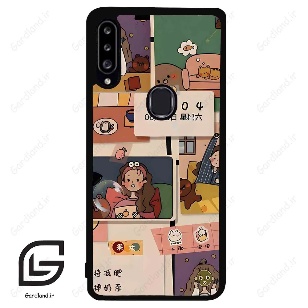 قاب گوشی سامسونگ ای 20 اس (Galaxy A20S ) طرح دخترانه کد 2254