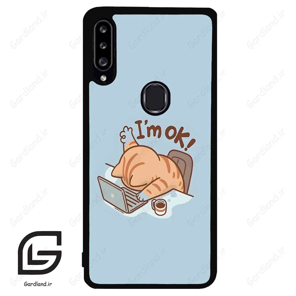 قاب گوشی سامسونگ ای 20 اس (Galaxy A20S ) طرح گربه کد 2297
