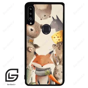قاب گوشی سامسونگ ای 20 اس (Galaxy A20S ) طرح حیوانات کد 2338