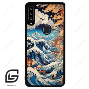 قاب گوشی سامسونگ ای 20 اس (Galaxy A20S ) طرح موج کد 2418
