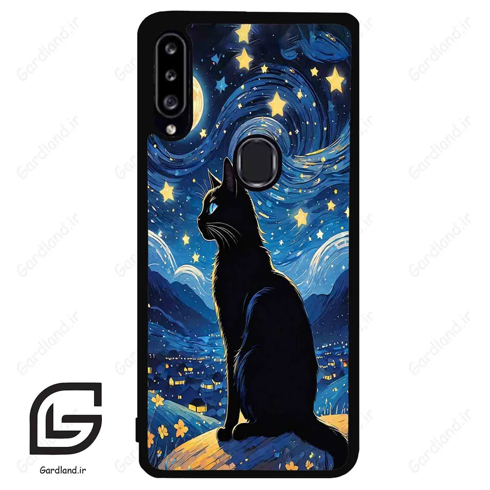 قاب گوشی سامسونگ ای 20 اس (Galaxy A20S ) طرح گربه کد 2438
