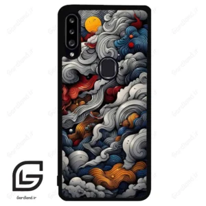 قاب گوشی سامسونگ ای 20 اس (Galaxy A20S ) طرح ابرنگی کد 2448