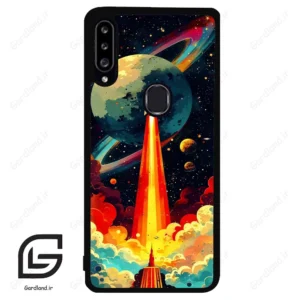 قاب گوشی سامسونگ ای 20 اس (Galaxy A20S ) طرح موشک کد 2463