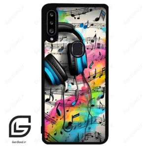 قاب گوشی سامسونگ ای 20 اس (Galaxy A20S ) طرح موسیقی کد 2482