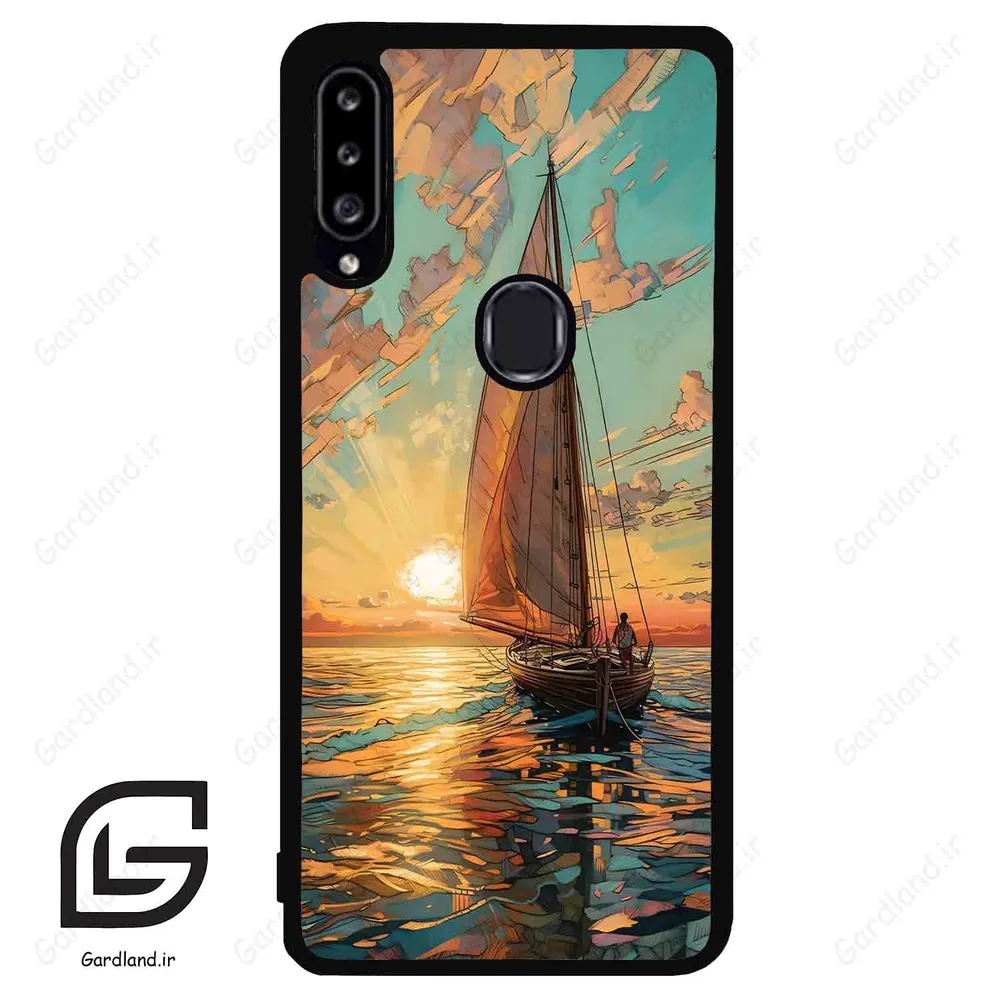 قاب گوشی سامسونگ ای 20 اس (Galaxy A20S ) طرح قایق کد 2485