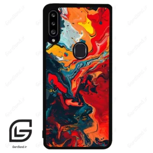 قاب گوشی سامسونگ ای 20 اس (Galaxy A20S ) طرح ابرنگی کد 2490