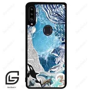 قاب گوشی سامسونگ ای 20 اس (Galaxy A20S ) طرح دریا کد 2516
