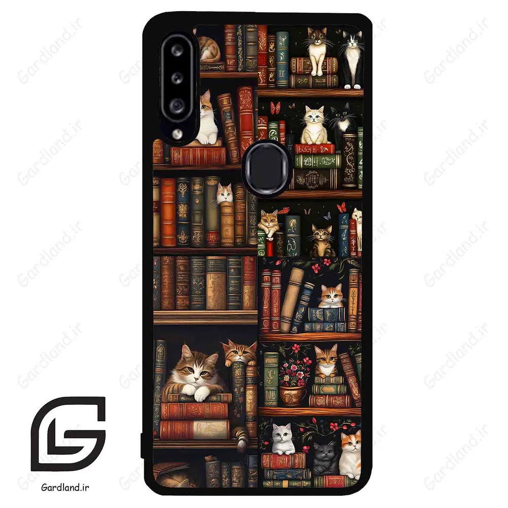 قاب گوشی سامسونگ ای 20 اس (Galaxy A20S ) طرح کتابخانه کد 2532