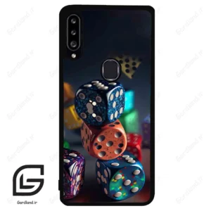 قاب گوشی سامسونگ ای 20 اس (Galaxy A20S ) طرح تاس کد 2556