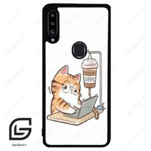 قاب گوشی سامسونگ ای 20 اس (Galaxy A20S ) طرح گربه کد 2617