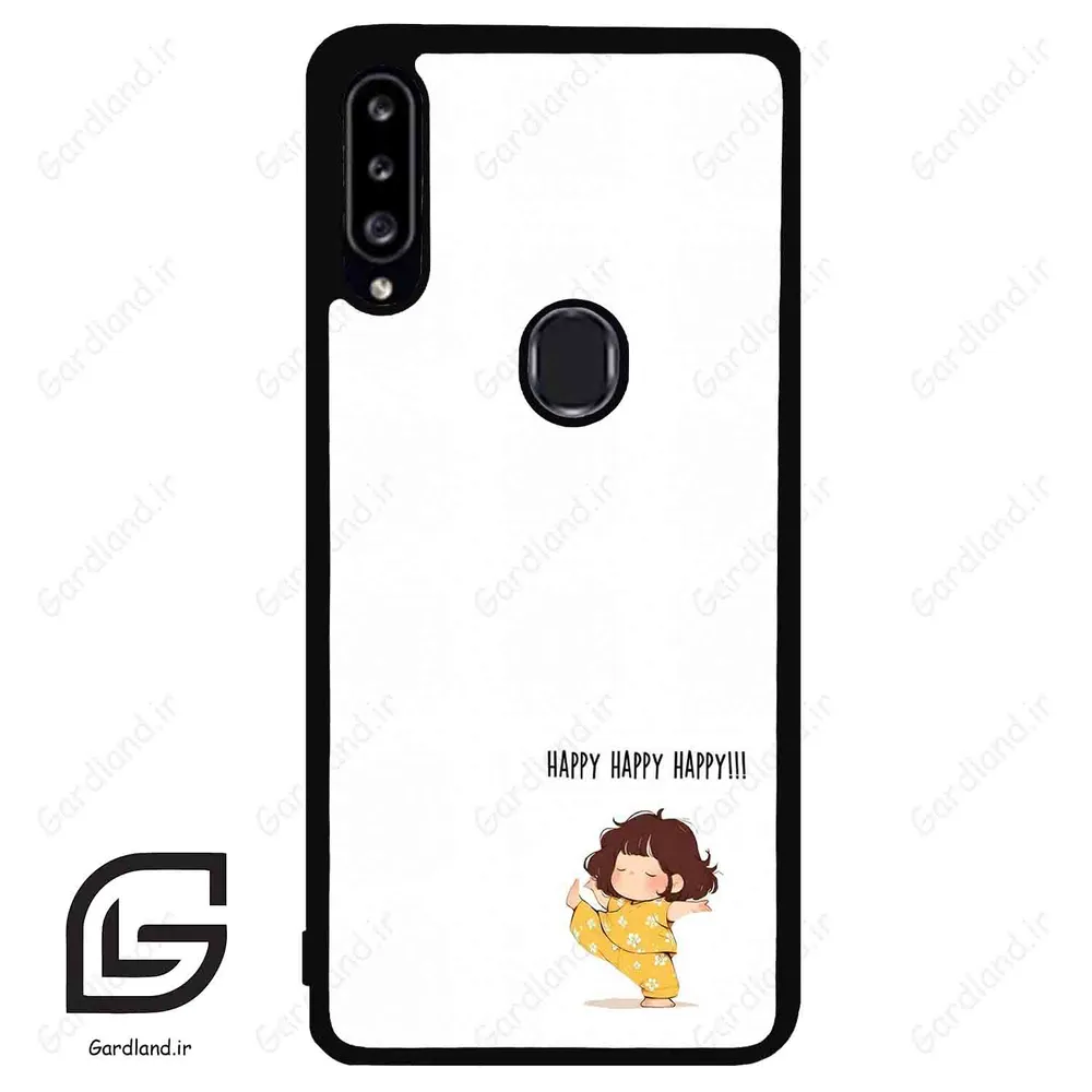 قاب گوشی سامسونگ ای 20 اس (Galaxy A20S ) طرح خوشحال کد 2647