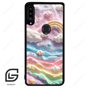قاب گوشی سامسونگ ای 20 اس (Galaxy A20S ) طرح رنگارنگ کد 2656