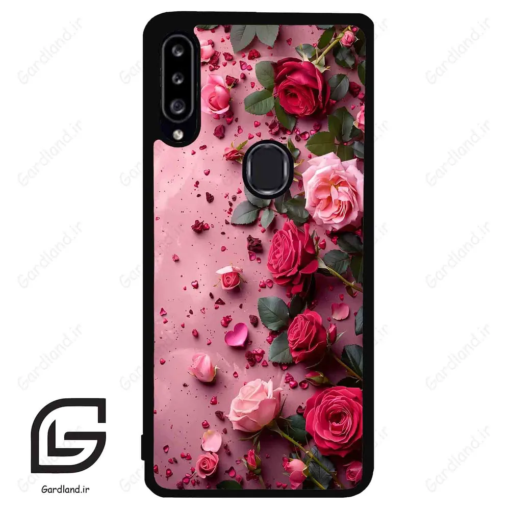 قاب گوشی سامسونگ ای 20 اس (Galaxy A20S ) طرح رز کد 2744