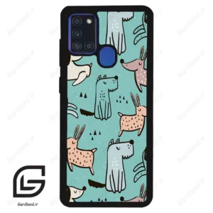 قاب گوشی سامسونگ ای 21 اس (Galaxy A21s) طرح حیوانات کد 2000