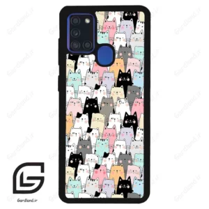 قاب گوشی سامسونگ ای 21 اس (Galaxy A21s ) طرح گربه کد 2019