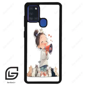 قاب گوشی سامسونگ ای 21 اس (Galaxy A21s ) طرح دخترانه کد 2027