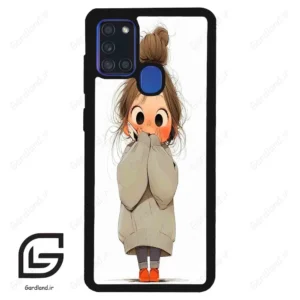 قاب گوشی سامسونگ ای 21 اس (Galaxy A21s ) طرح دخترانه کد 2054