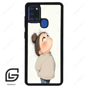 قاب گوشی سامسونگ ای 21 اس (Galaxy A21s ) طرح دختر کد 2057