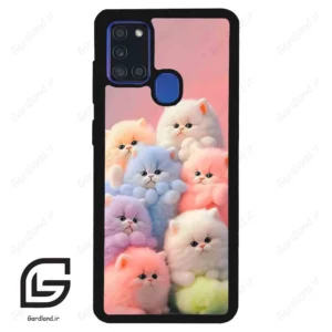 قاب گوشی سامسونگ ای 21 اس (Galaxy A21s ) طرح گربه کد 2073