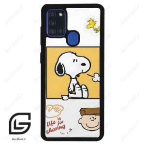 قاب گوشی سامسونگ ای 21 اس (Galaxy A21s ) طرح اسنوپی کد 2076