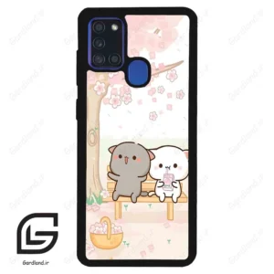 قاب گوشی سامسونگ ای 21 اس (Galaxy A21s ) طرح گربه کد 2085
