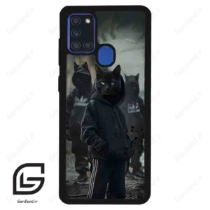 قاب گوشی سامسونگ ای 21 اس (Galaxy A21s ) طرح گربه کد 2091