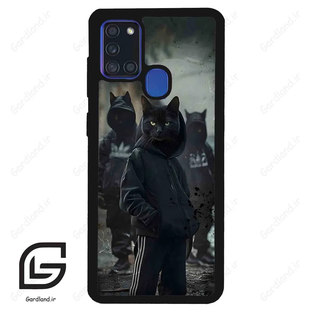 قاب گوشی سامسونگ ای 21 اس (Galaxy A21s ) طرح گربه کد 2091