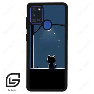 قاب گوشی سامسونگ ای 21 اس (Galaxy A21s ) طرح گربه کد 2098