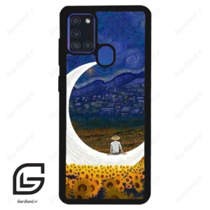 قاب گوشی سامسونگ ای 21 اس (Galaxy A21s ) طرح ماه کد 2125