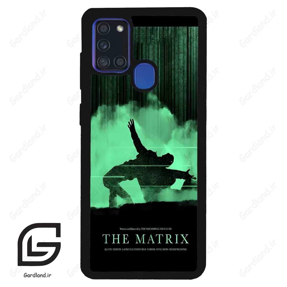 قاب گوشی سامسونگ ای 21 اس (Galaxy A21s ) طرح ماتریکس کد 2128