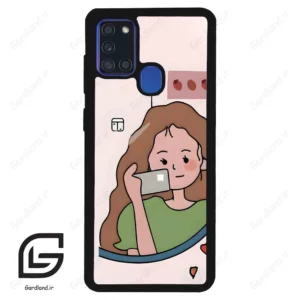 قاب گوشی سامسونگ ای 21 اس (Galaxy A21s ) طرح دخترانه کد 2141