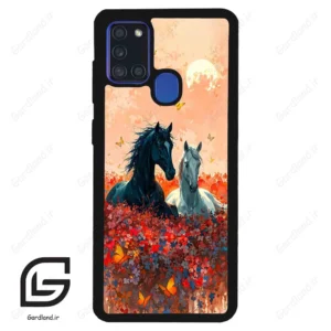 قاب گوشی سامسونگ ای 21 اس (Galaxy A21s ) طرح اسب کد 2166
