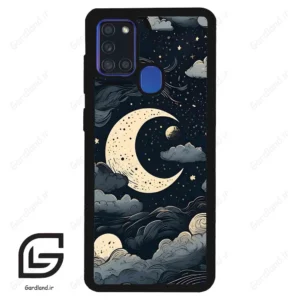 قاب گوشی سامسونگ ای 21 اس (Galaxy A21s ) طرح ماه کد 2173