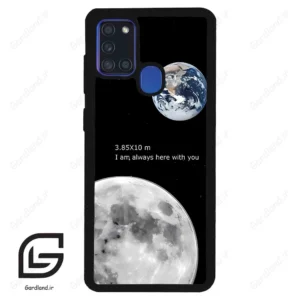قاب گوشی سامسونگ ای 21 اس (Galaxy A21s ) طرح ماه کد 2190