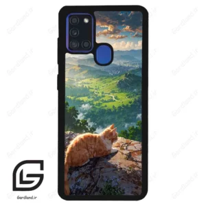 قاب گوشی سامسونگ ای 21 اس (Galaxy A21s ) طرح گربه کد 2203